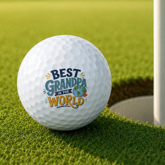 Mejor regalo de pelota de golf para abuelo del mun