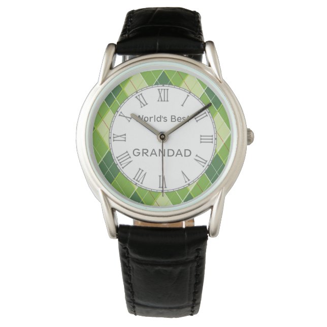Mejor reloj de estilo de golf de Grandad del Mundo (Anverso)