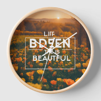 Mejor reloj de pared de diseño de gloria matutino 