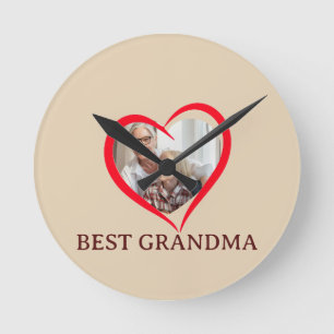 Mejor reloj de pared personalizado regalo para abu