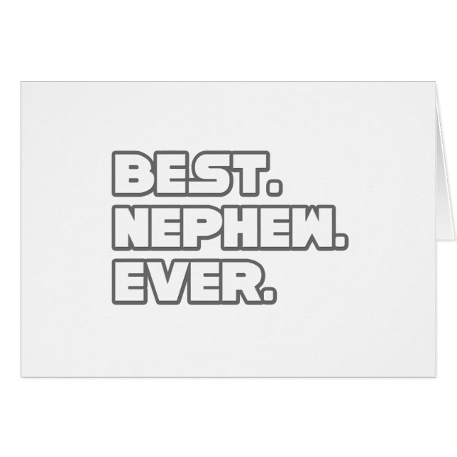 Mejor sobrino de la historia (Anverso (Horizontal))