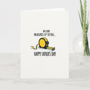 Mejor Tarjeta de Cinta Métrica para Papá