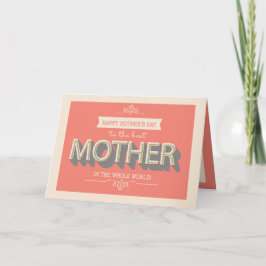 Mejor tarjeta de Día de la Madre para mamá