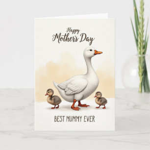 Mejor Tarjeta de Ganso de Mamá de Todos los Tiempo