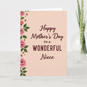 Mejor tarjeta de guirnalda floral