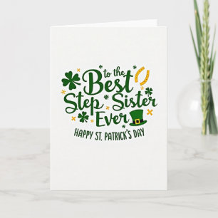 Mejor tarjeta de hermana postiza