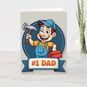Mejor tarjeta de herramienta de dibujos animados p