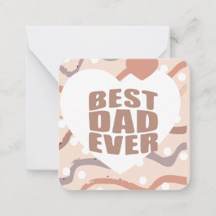 Mejor Tarjeta de Nota para Papá