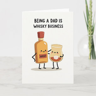 Mejor Tarjeta de Presentación de Whisky para Papá