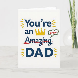 Mejor tarjeta de rey papá