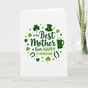Mejor Tarjeta del Día de San Patricio para Mamá