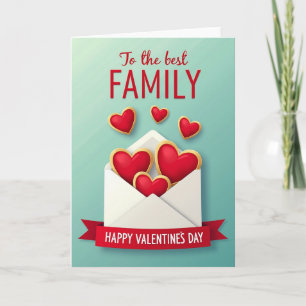 Mejor Tarjeta del Día de San Valentín Familiar