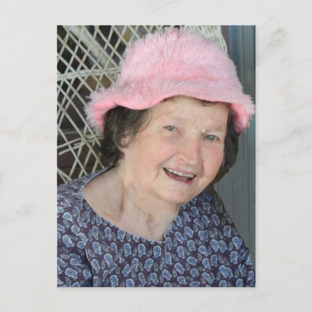 Mejor tarjeta fotográfica madre con poema en rever (Anverso)