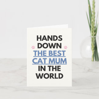 Mejor tarjeta para mamá de gato