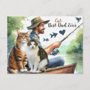 Mejor Tarjeta Postal de Vacaciones de Pesca para P