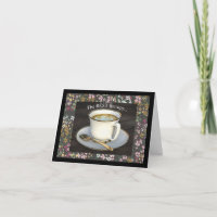 Mejor Terapia, tomar café con amigos Tarjeta