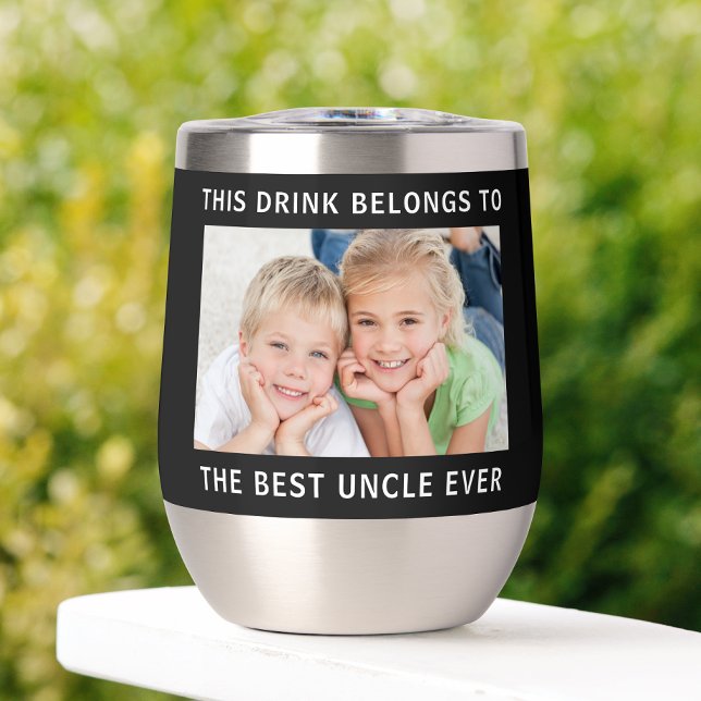 Mejor tío Collage de fotos negro (Subido por el creador)