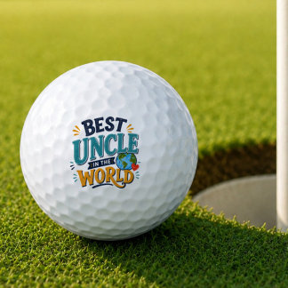 Mejor Tío del Mundo Bola de Golf