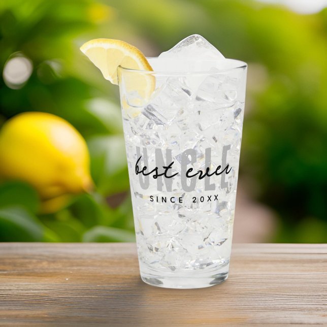 Mejor Tío Moderno Elegante Día Simple del Padre (Subido por el creador)