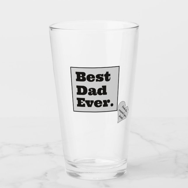 Mejor vaso de cerveza de papá (Anverso)