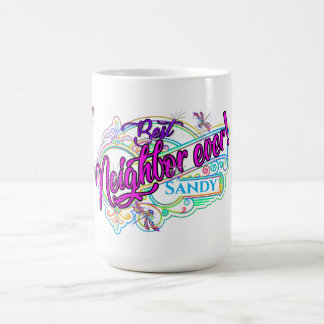 ¡Mejor Vecino! Personalización de la copa de café