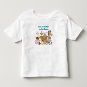 Mejore en la granja - camisa del niño