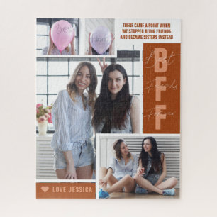 Mejores Amigas    Rompecabezas de Colaje de Fotos 