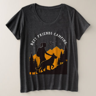 Mejores amigos acampando