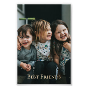 Mejores Amigos Plantilla de Foto Personalizable