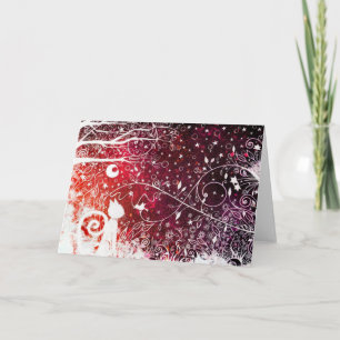 Mejores amigos secretos - tarjetas de felicitación