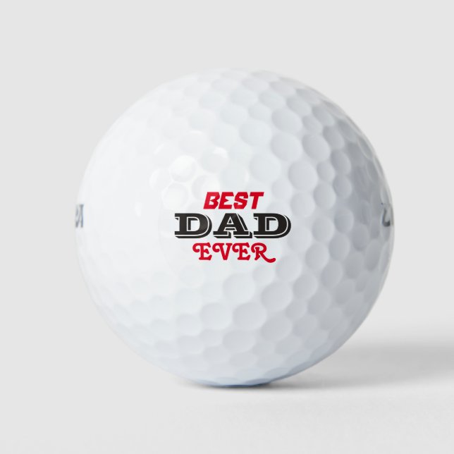 Mejores bolas de golf de Dad (Anverso)