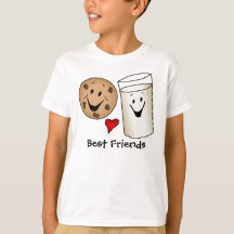 Mejores cookies de amigos y camiseta Personalizado