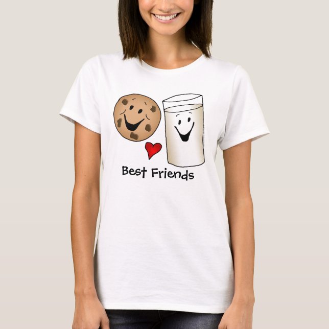 Mejores cookies de amigos y camiseta Personalizado (Anverso)