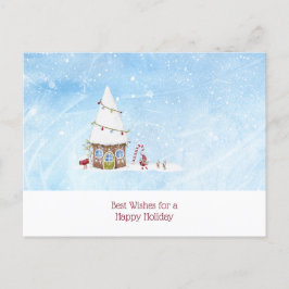 Mejores deseos Feliz Navidad Gnome - Postales para