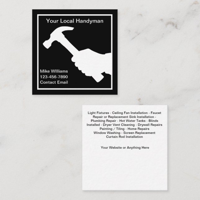 Mejores diseños de tarjetas de presentación únicas (Anverso / Reverso)