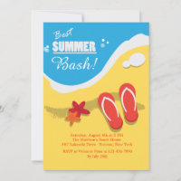 Mejores invitaciones para fiestas de verano