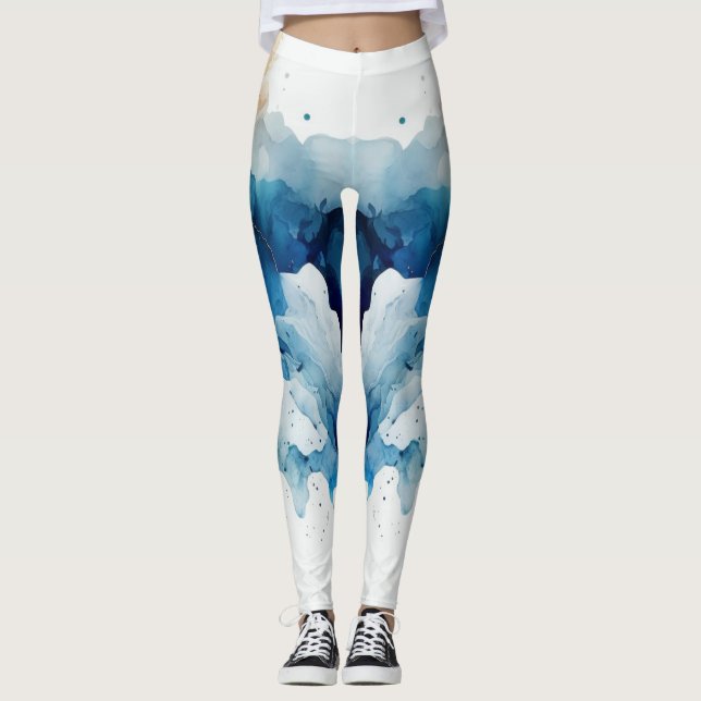 Mejores Leggings de acuarela para días acogedores (Anverso)