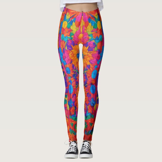 Mejores leggings impresas con luz LED (Anverso)