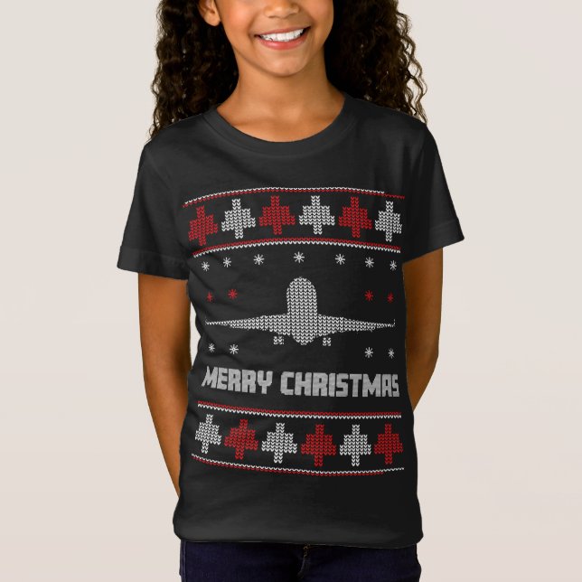 Mejores Navidades Pilots Aviation Ugly Sweater (Anverso)