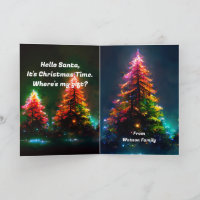 Mejores Navidades Tarjetas Personalizable Santa Cl