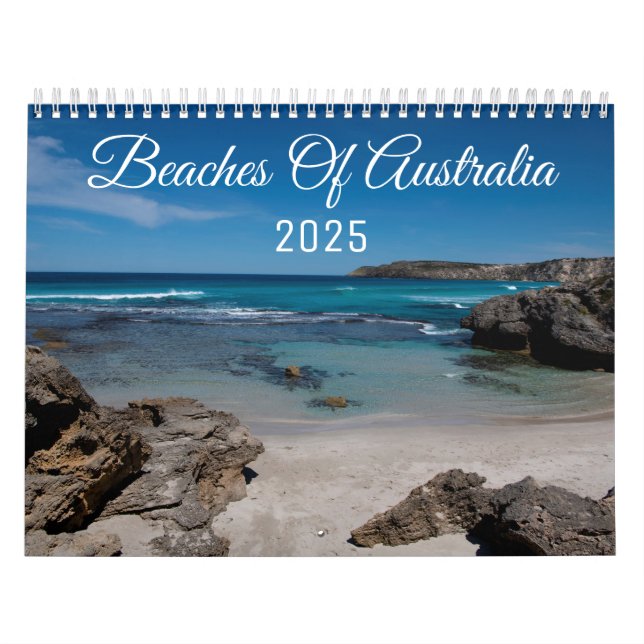 Mejores playas de Australia en el calendario 2021 (Tapa)