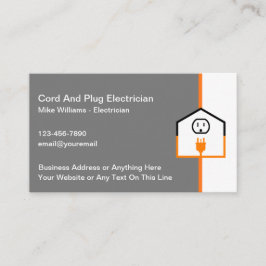 Mejores Tarjetas De Negocio Electricistas Para Nue
