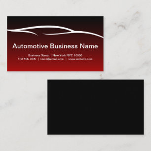 Mejores Tarjetas de Presentación de Automoción Gen