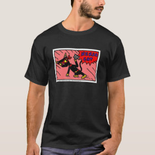 Mel NINJA CAT Camiseta básica oscura para adultos