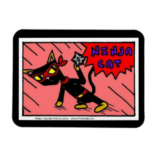 Mel NINJA CAT Imán flexible