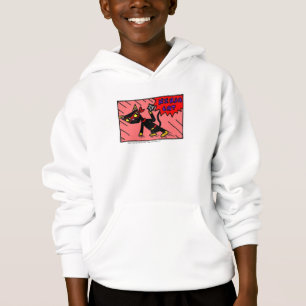 Mel NINJA CAT Kids Hoooed Sweatshirt