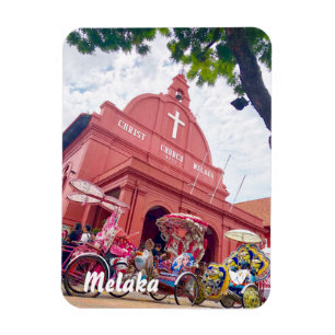 Melaka, Malasia - imán de refrigerador por Velvet