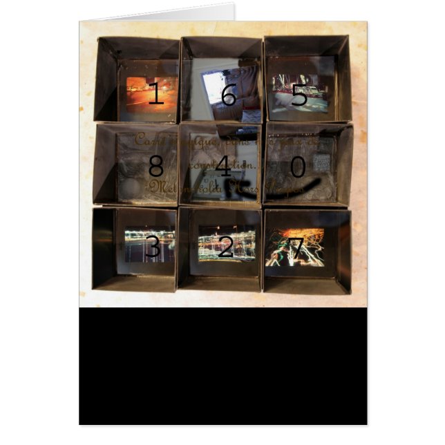 Melancholia Hors Propos de Pascale Baud Card (Frente)