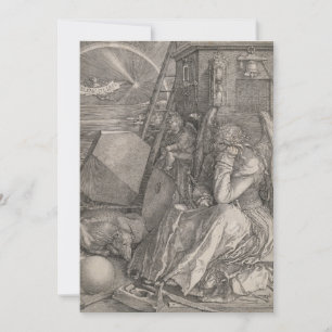 Melancholia I, grabada por Albrecht Durer