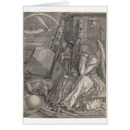 Melancholia I, grabada por Albrecht Durer